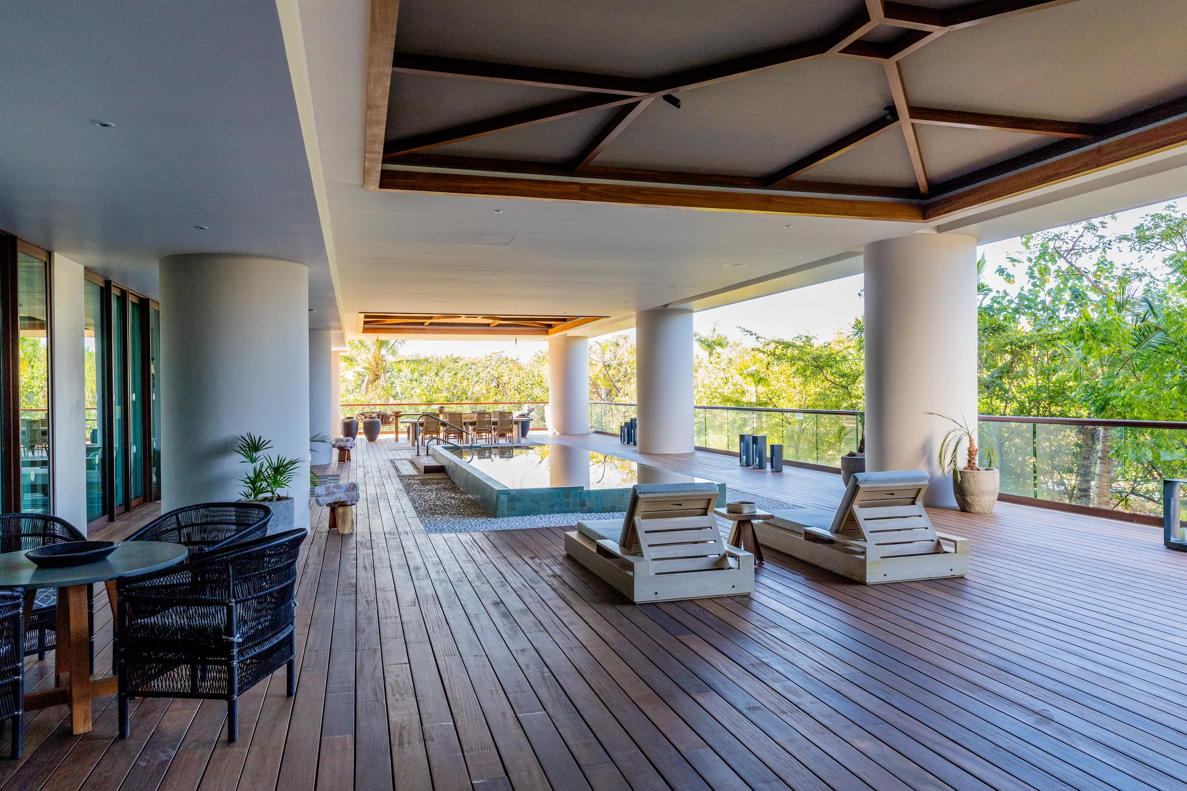 Terraza exterior